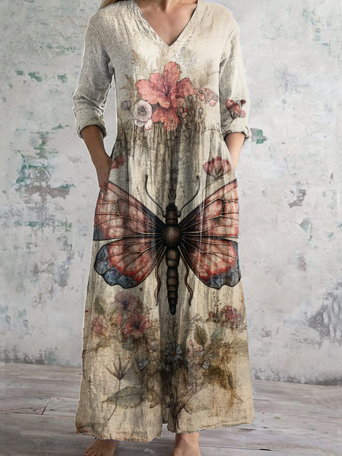 Klassische Vintage Kleid