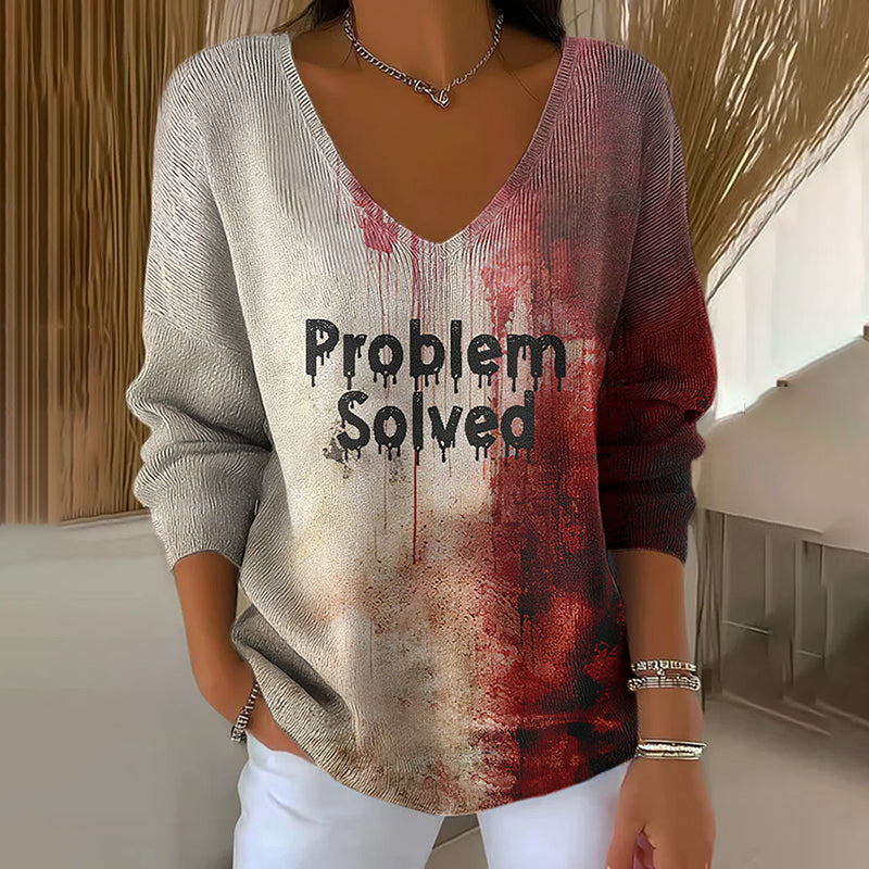 Zeitloser Vintage-Stil Pullover