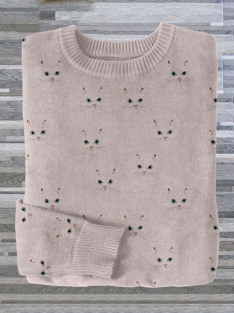 Klassisch designter Pullover