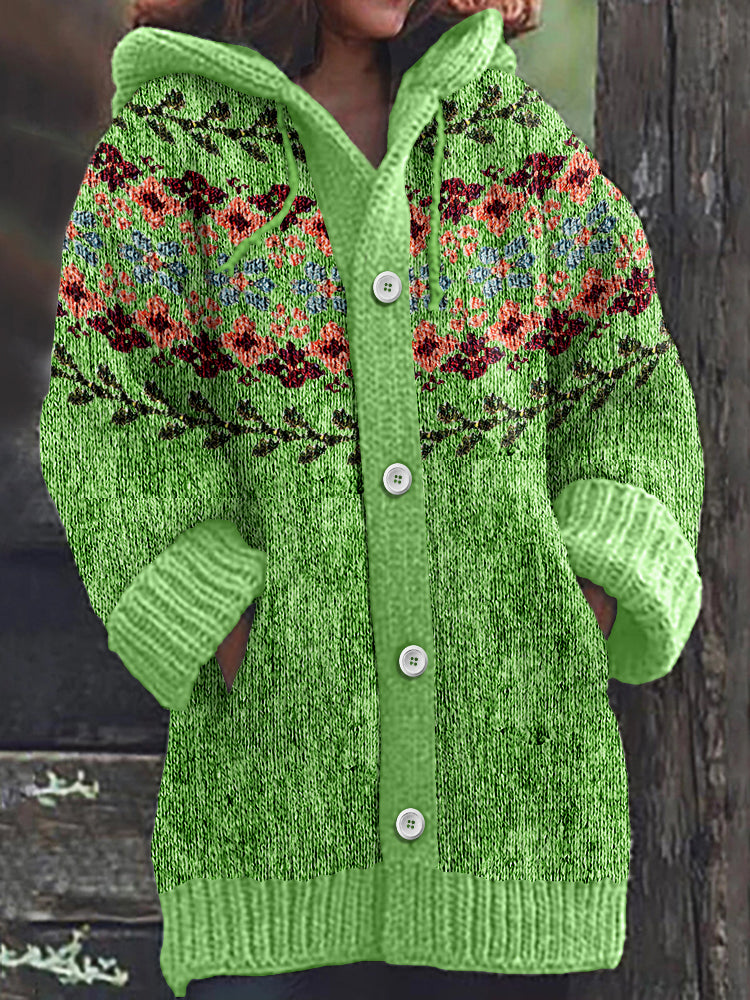 Anmutig gestaltete Strickjacke