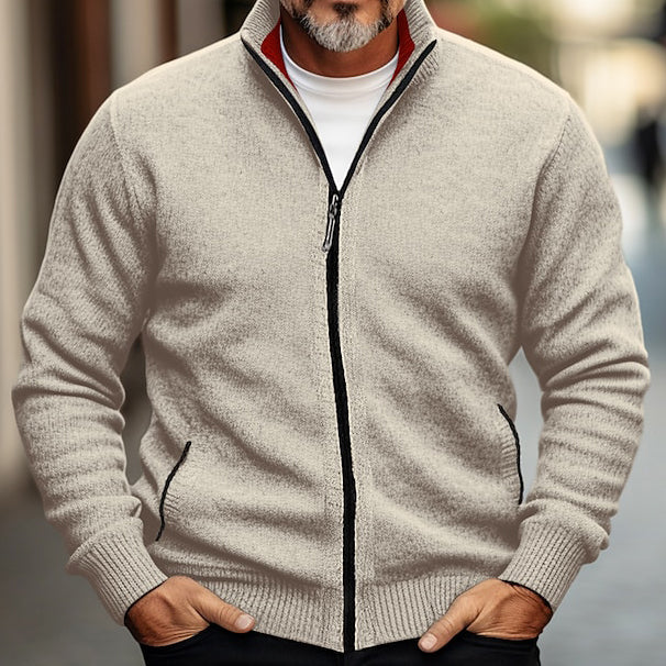 Zeitloser Vintage-Stil Strickjacke
