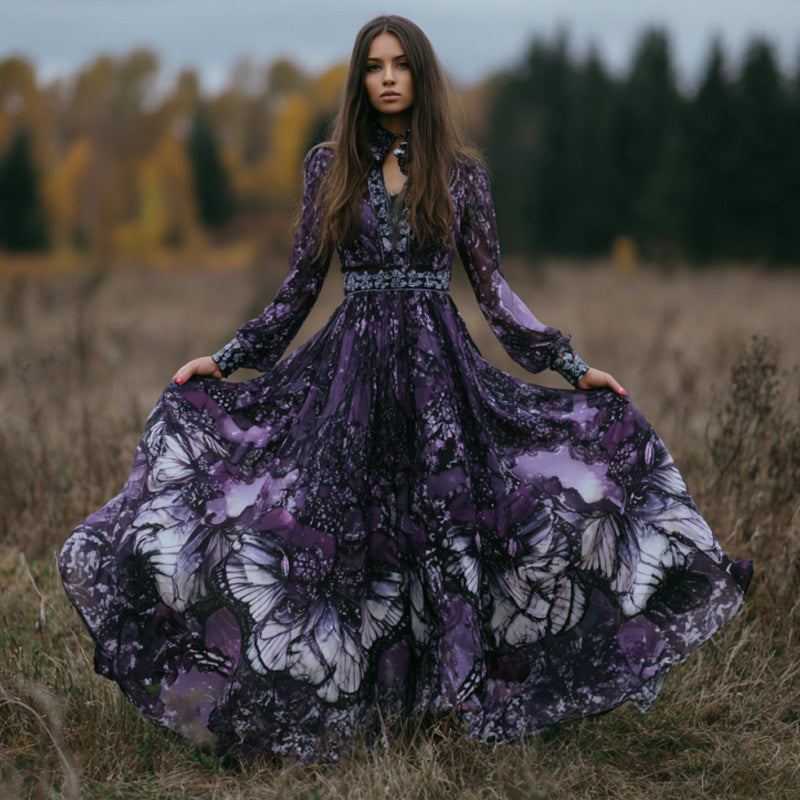 Durchdacht gestaltete Kleid