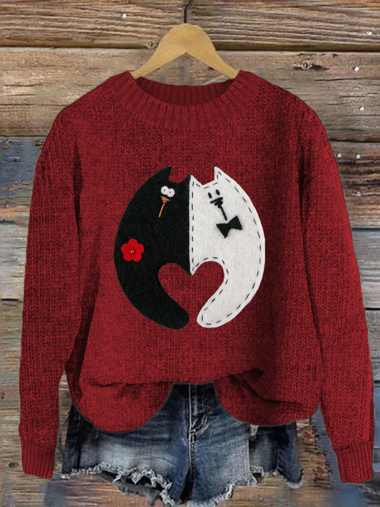 Zeitloser Vintage-Stil Pullover