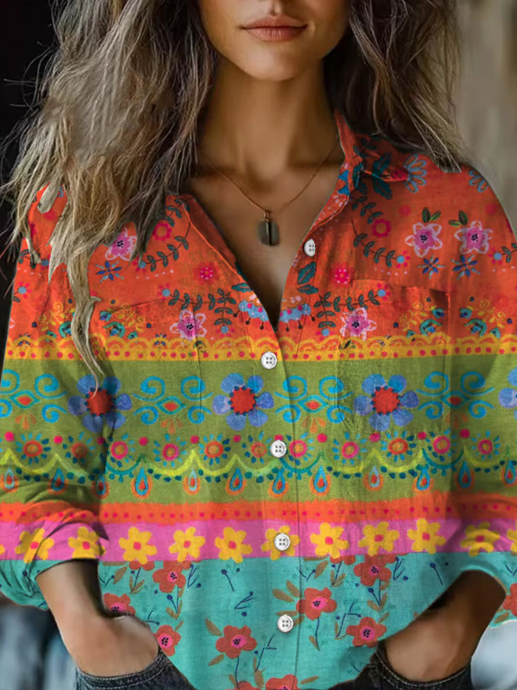 Zeitloser Vintage-Stil Hemd