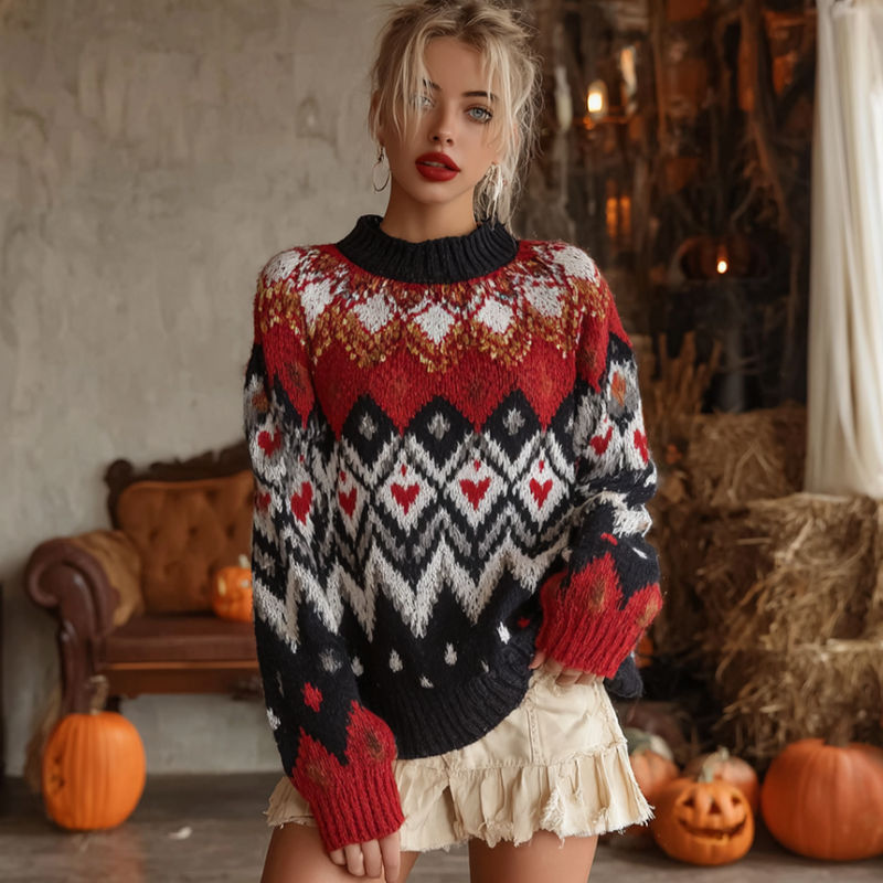 Klassische Vintage Pullover