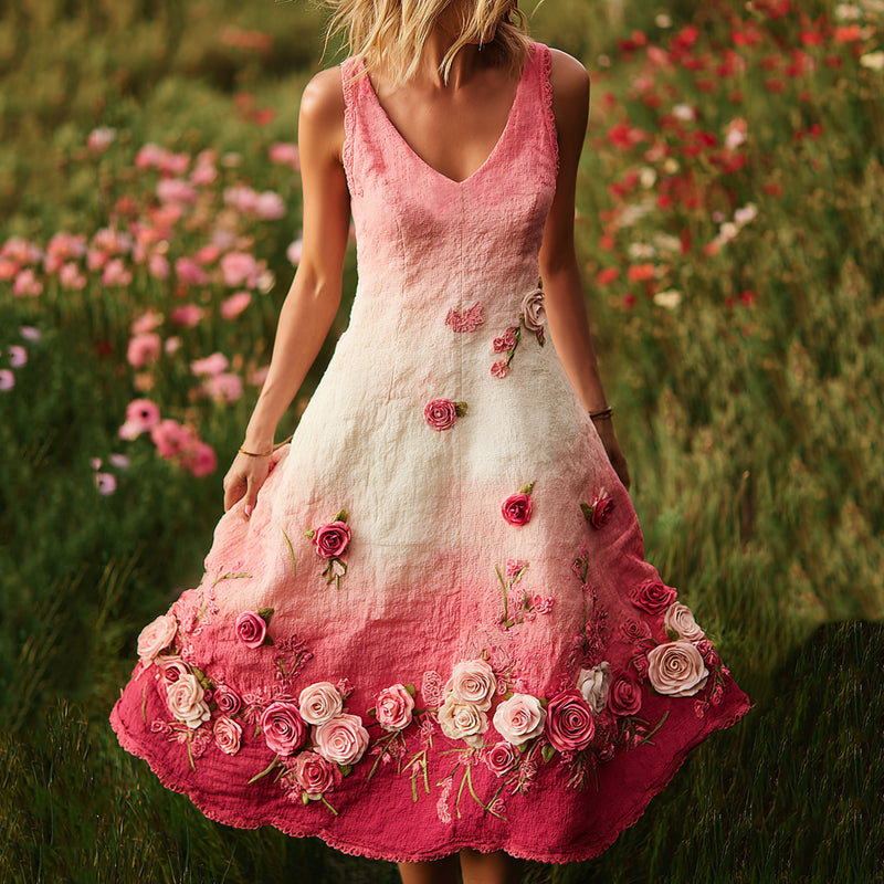 Klassische Vintage Kleid