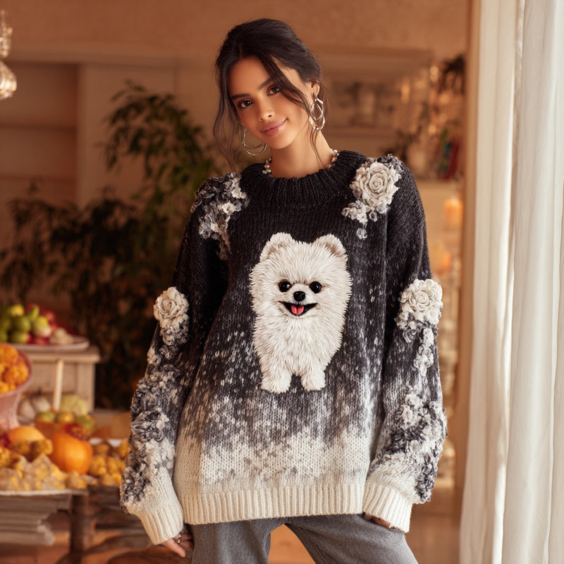 Zeitloser Vintage-Stil Pullover