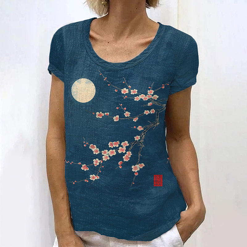 Anmutig gestaltete T-Shirt