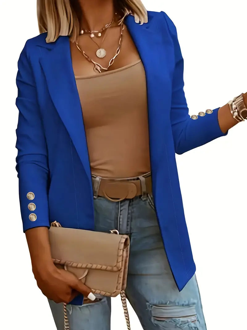 MW | eleganter langärmeliger Blazer für den Frühling