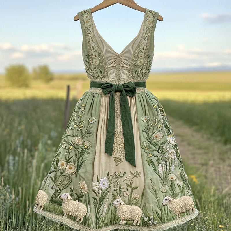 Durchdacht gestaltete Kleid