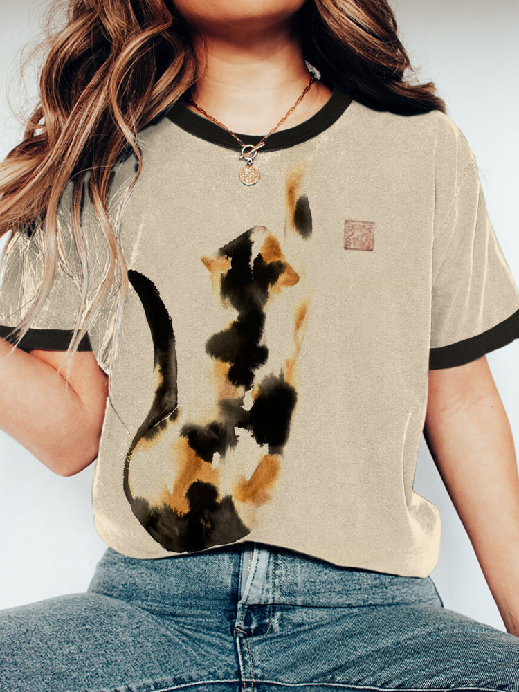 Klassische Vintage T-Shirt