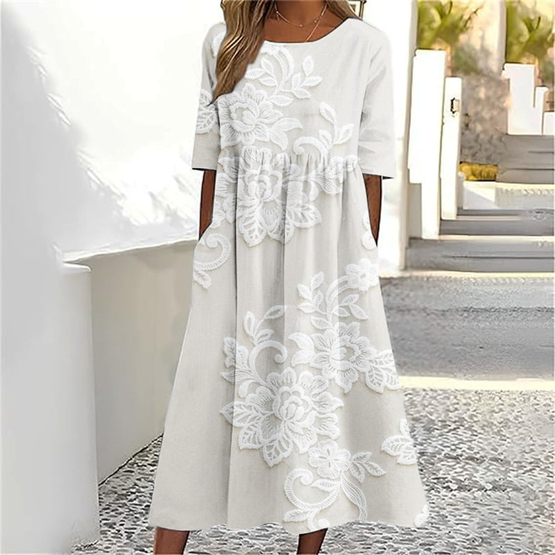 Zeitloser Vintage-Stil Kleid