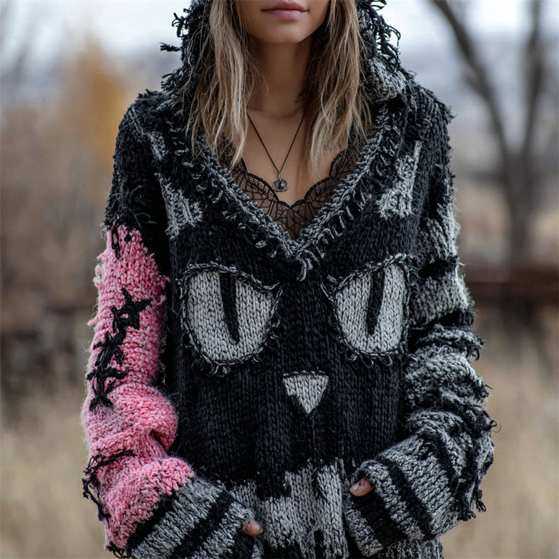 Zeitloser Vintage-Stil Pullover