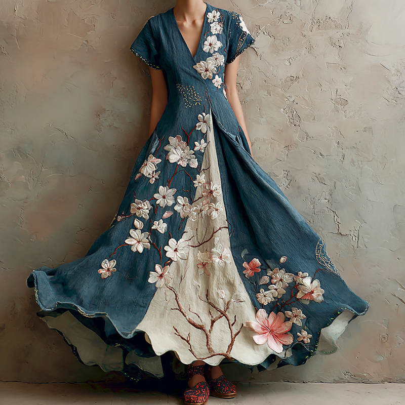 Zeitloser Vintage-Stil Kleid