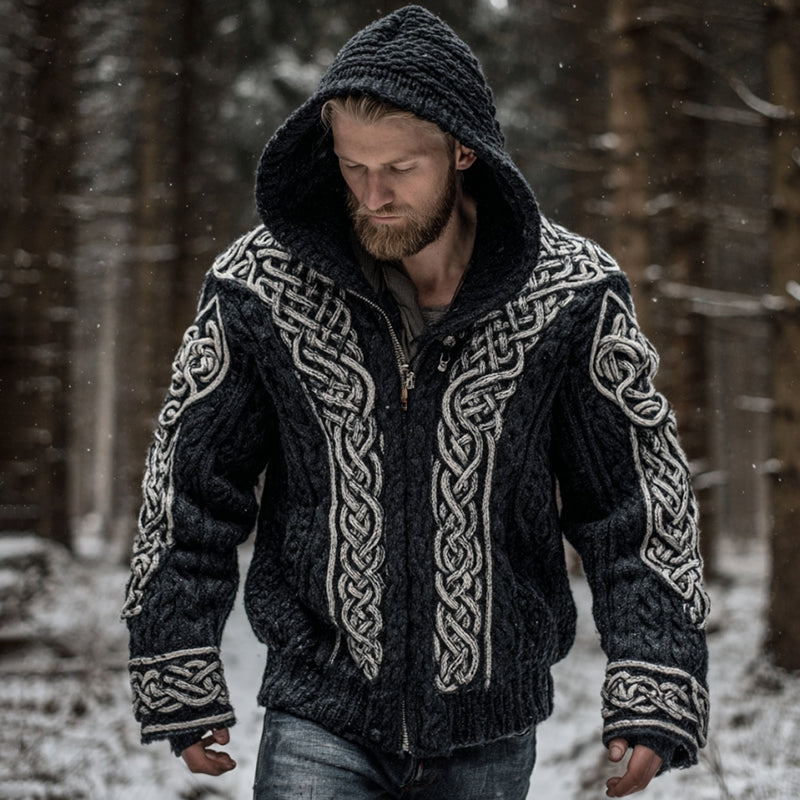 Anmutig gestaltete Strickjacke