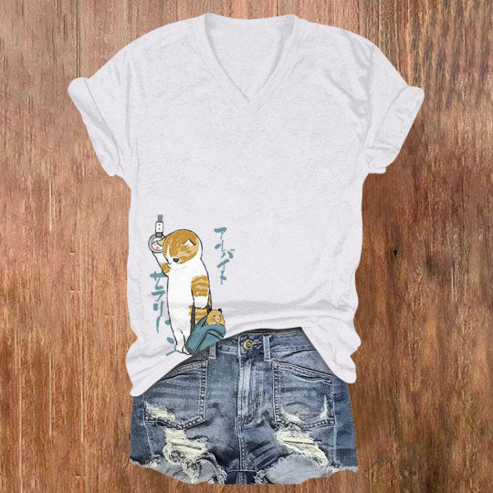 Anmutig gestaltete T-Shirt