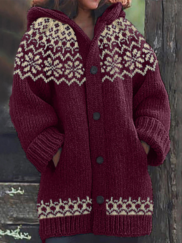 Elegant gestaltete Strickjacke