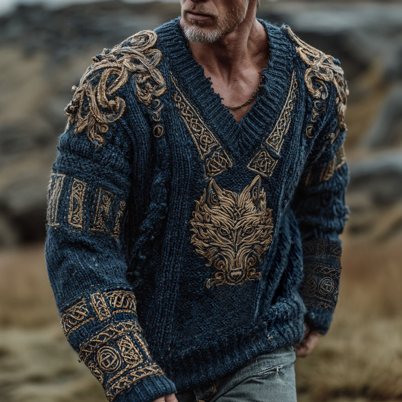 Zeitloser Vintage-Stil Pullover