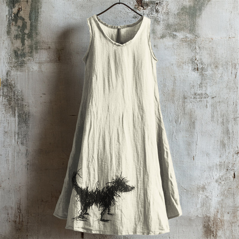 Klassische Vintage Kleid
