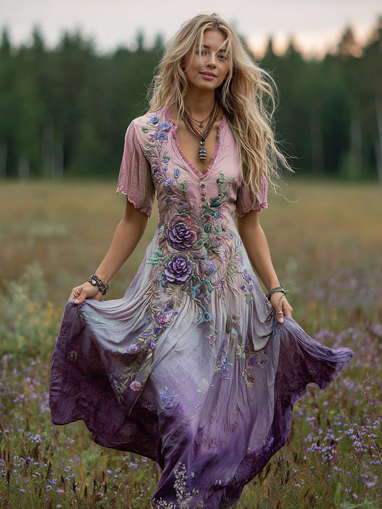 Zeitloser Vintage-Stil Kleid