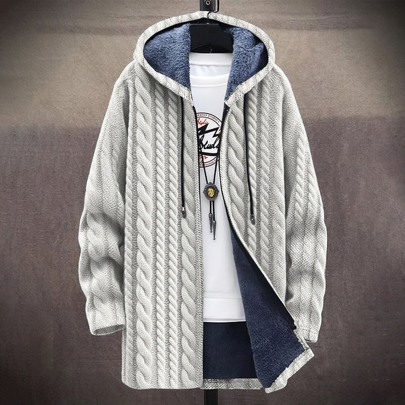 Anmutig gestaltete Strickjacke
