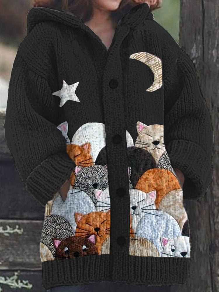 Wunderschön gefertigte Strickjacke