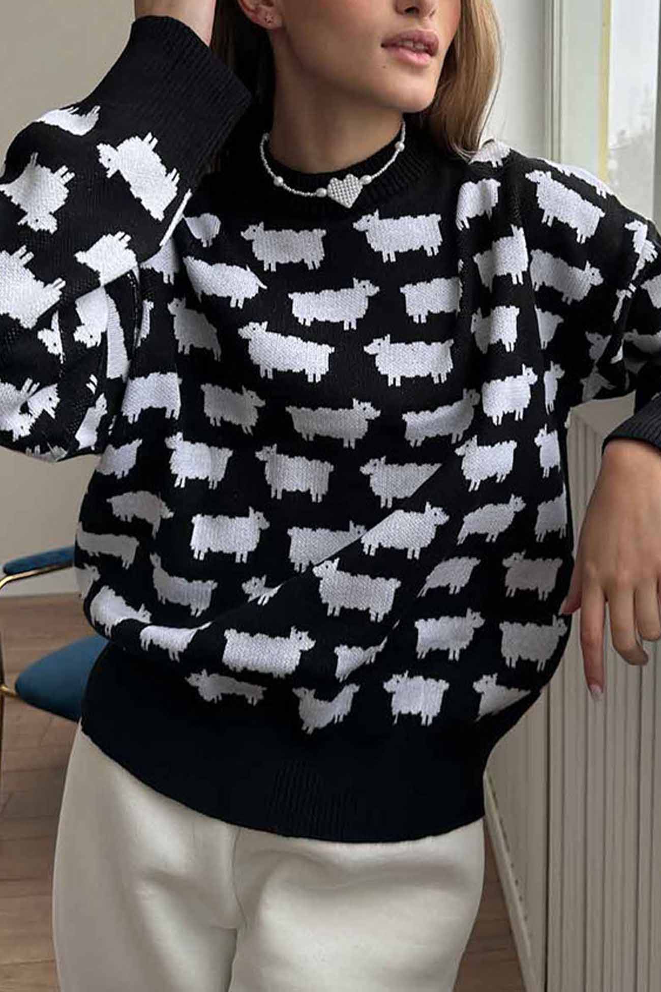 Klassisch gestaltete Pullover