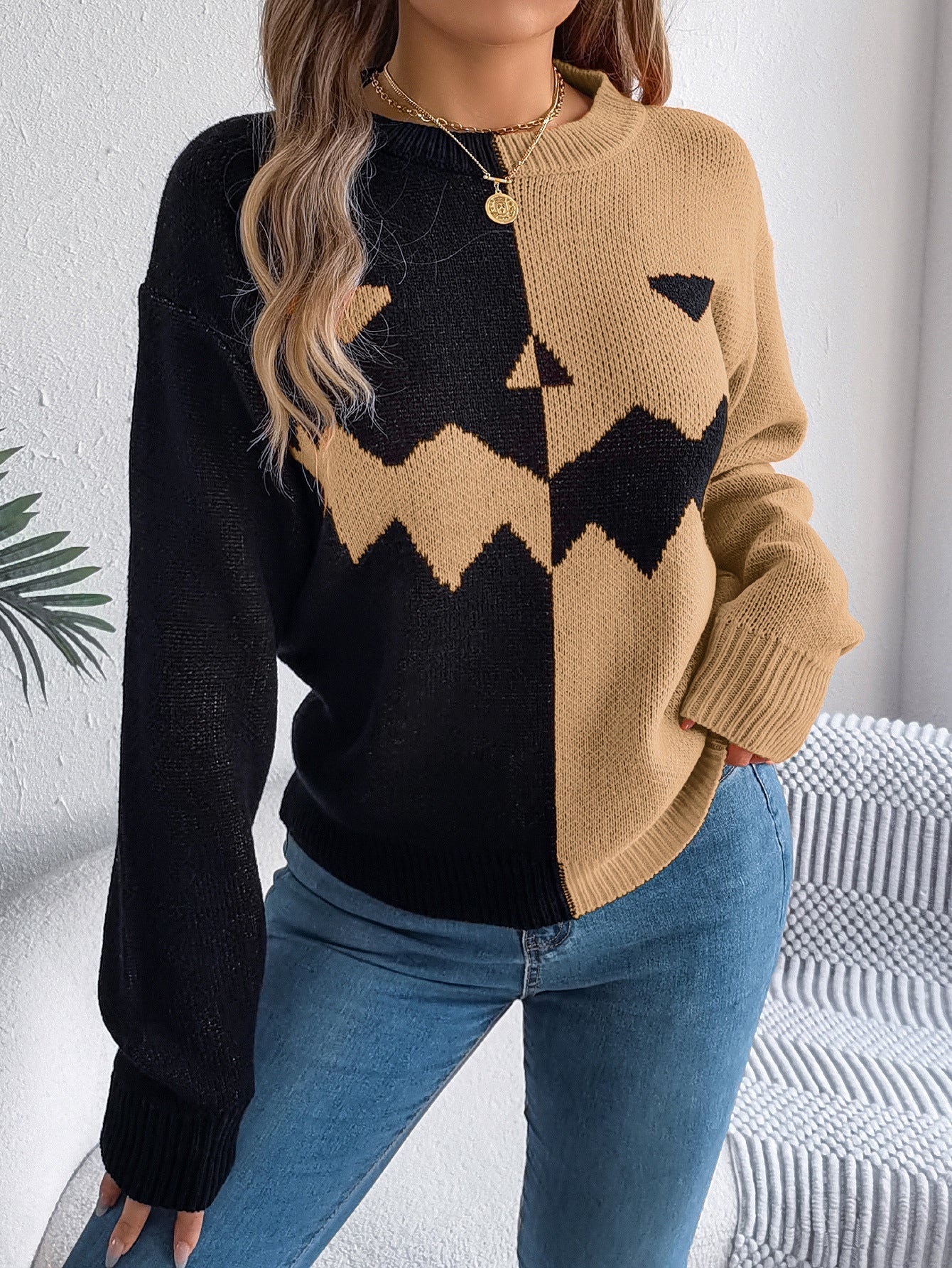 Klassisch gestaltete Pullover