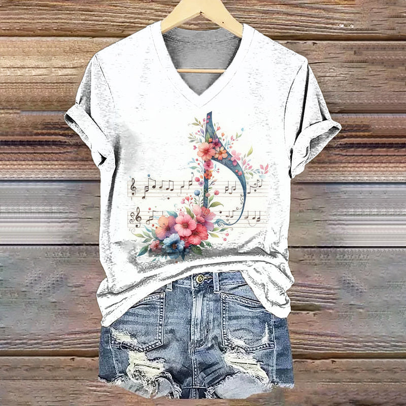 Durchdacht gestaltete T-Shirt