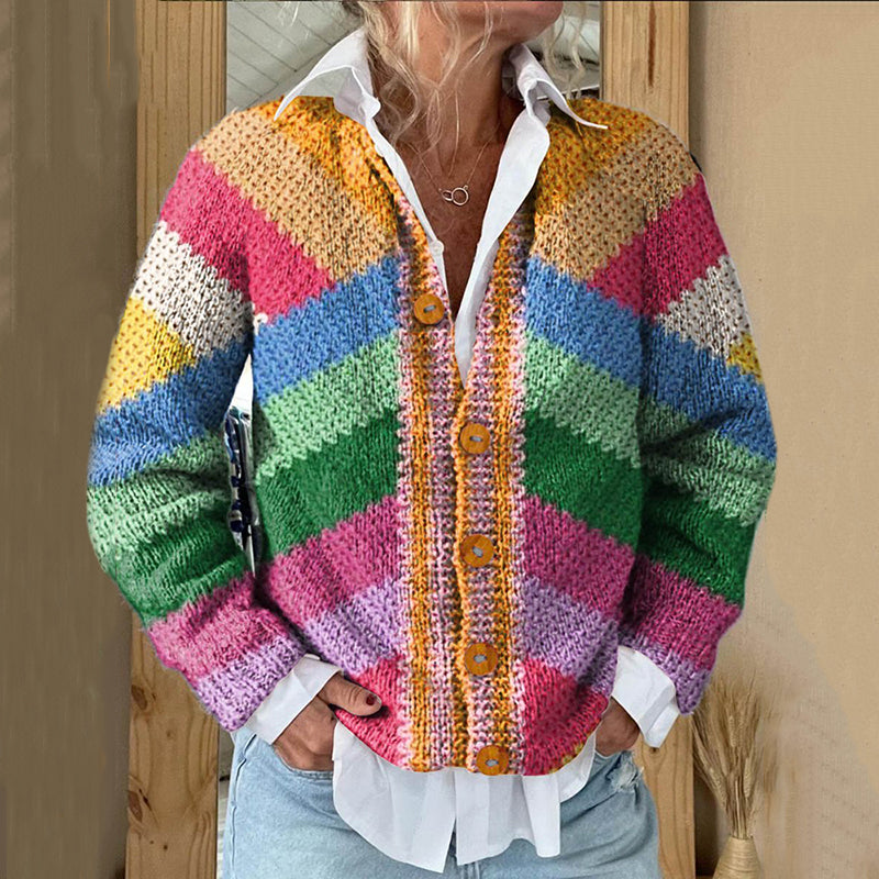 Elegant gestaltete Strickjacke