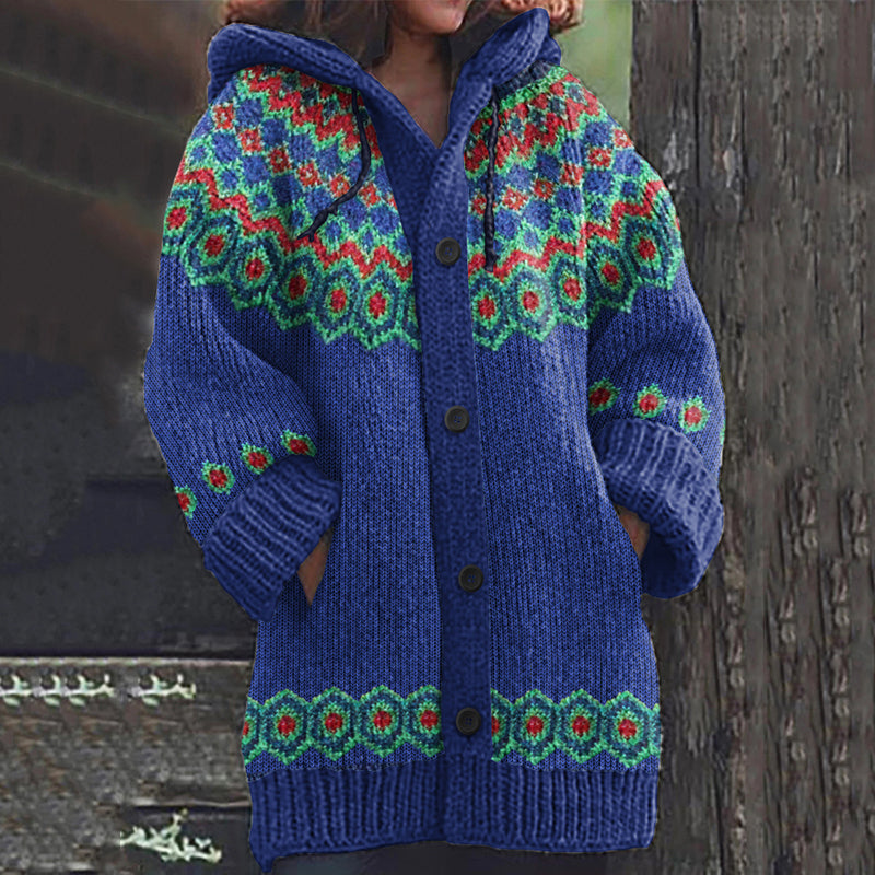 Wunderschön gefertigte Strickjacke