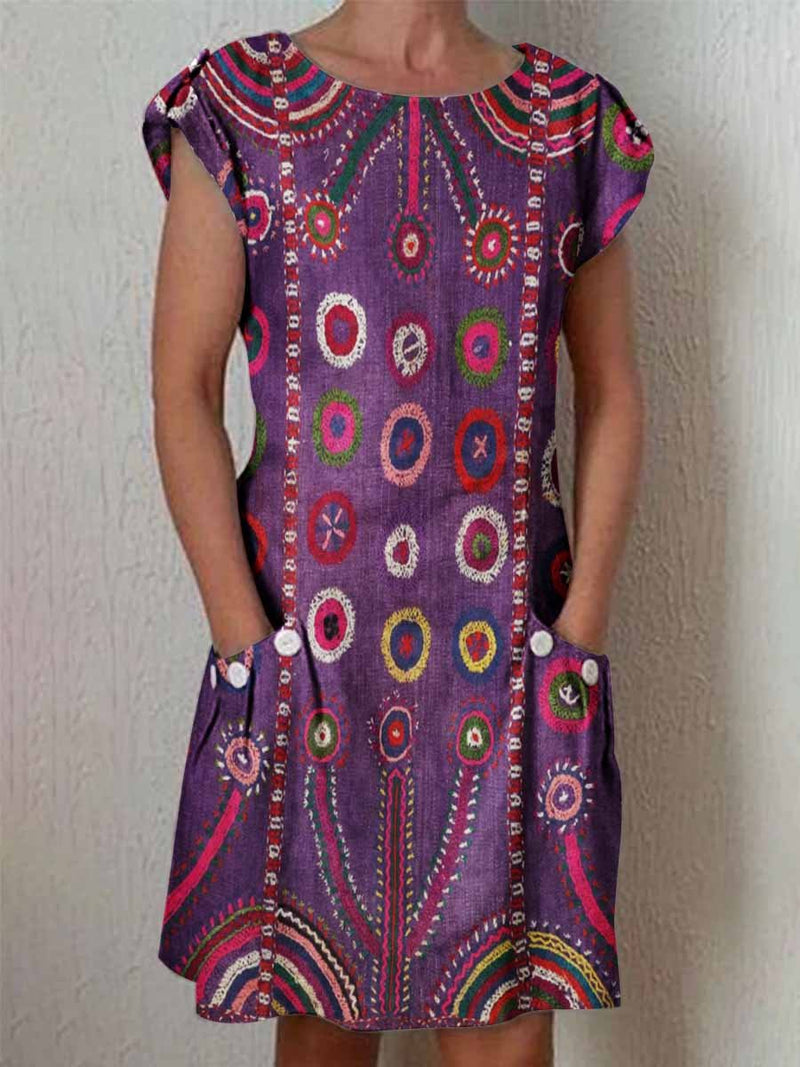 Anmutig gestaltete Kleid
