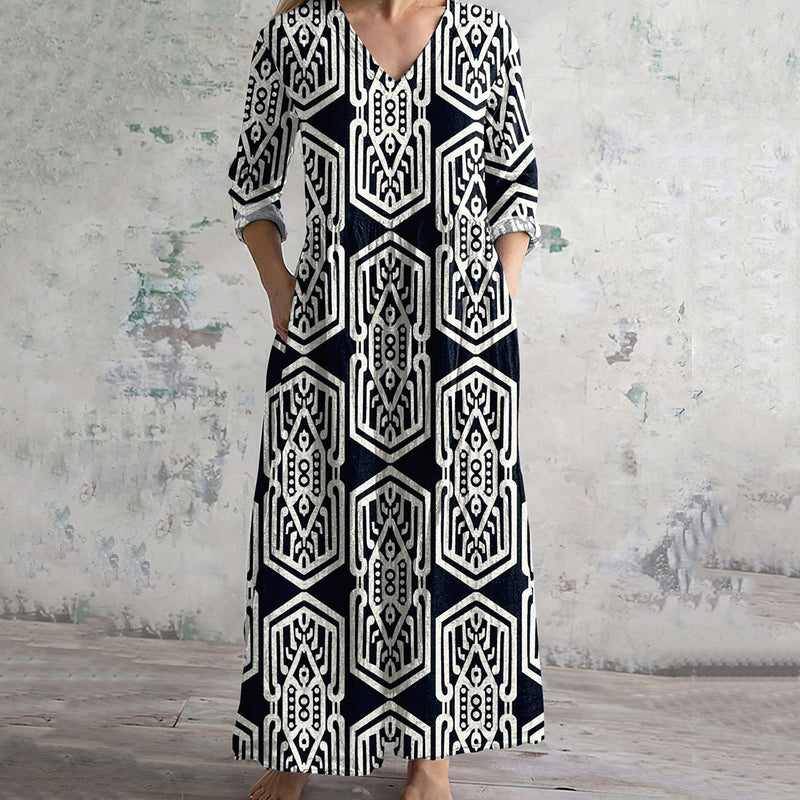 Zeitloser Vintage-Stil Kleid