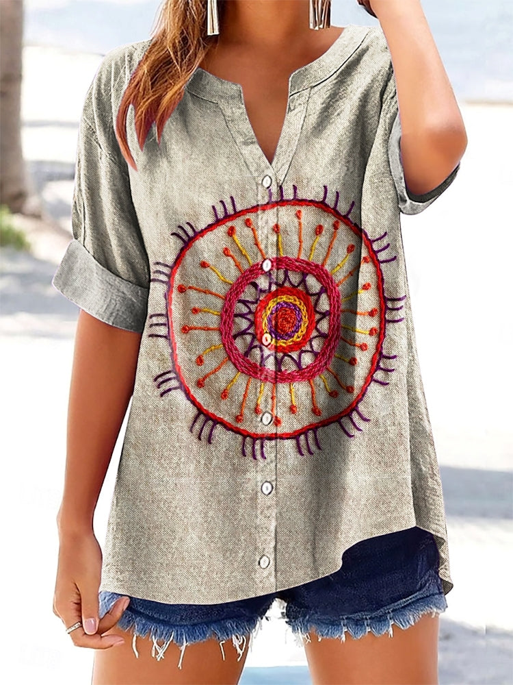 Zeitloser Vintage-Stil Hemd