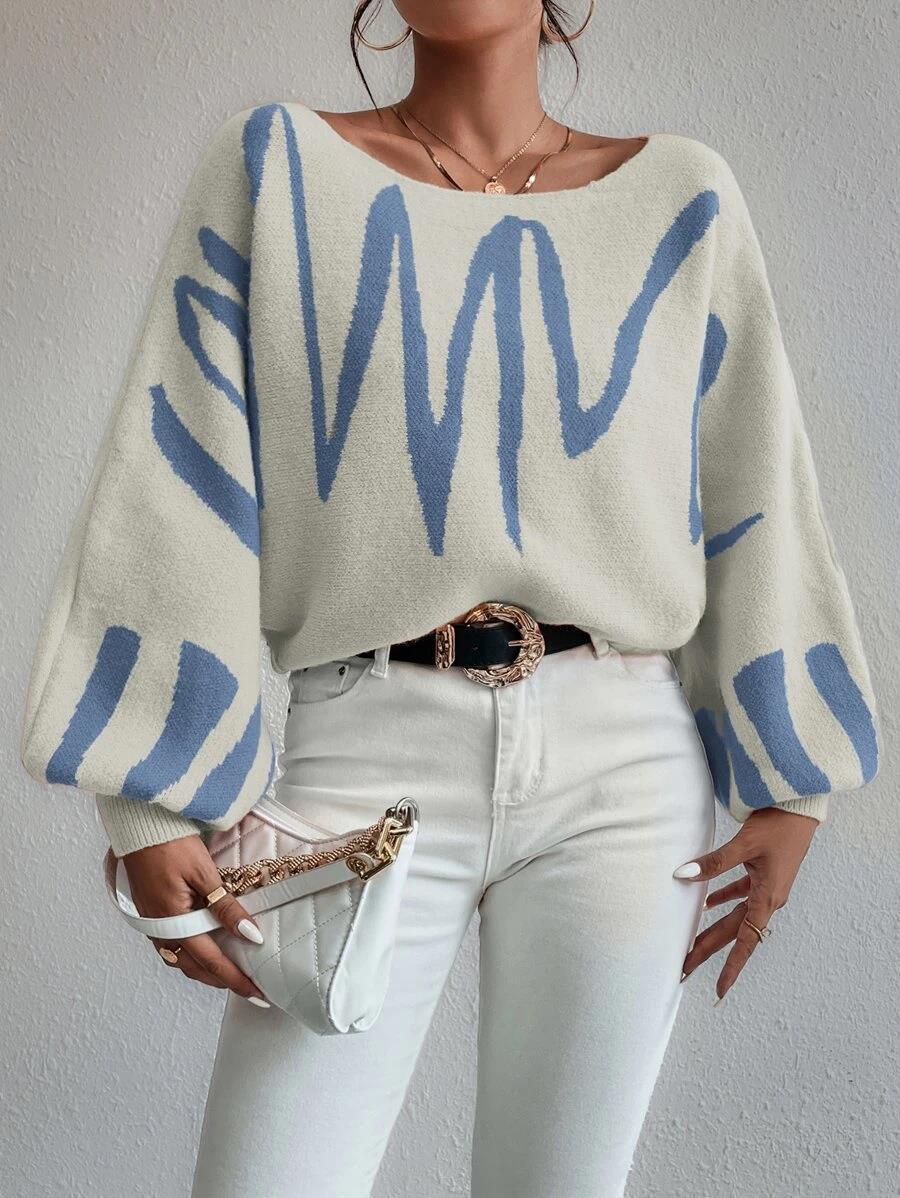 Zeitloser Vintage-Stil Pullover