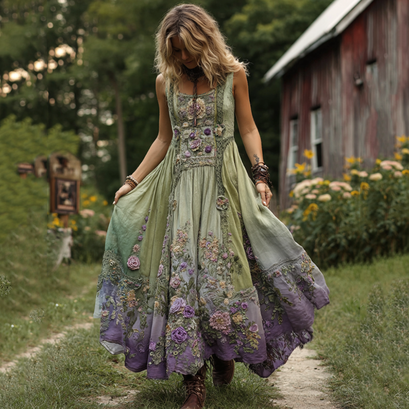 Zeitloser Vintage-Stil Kleid