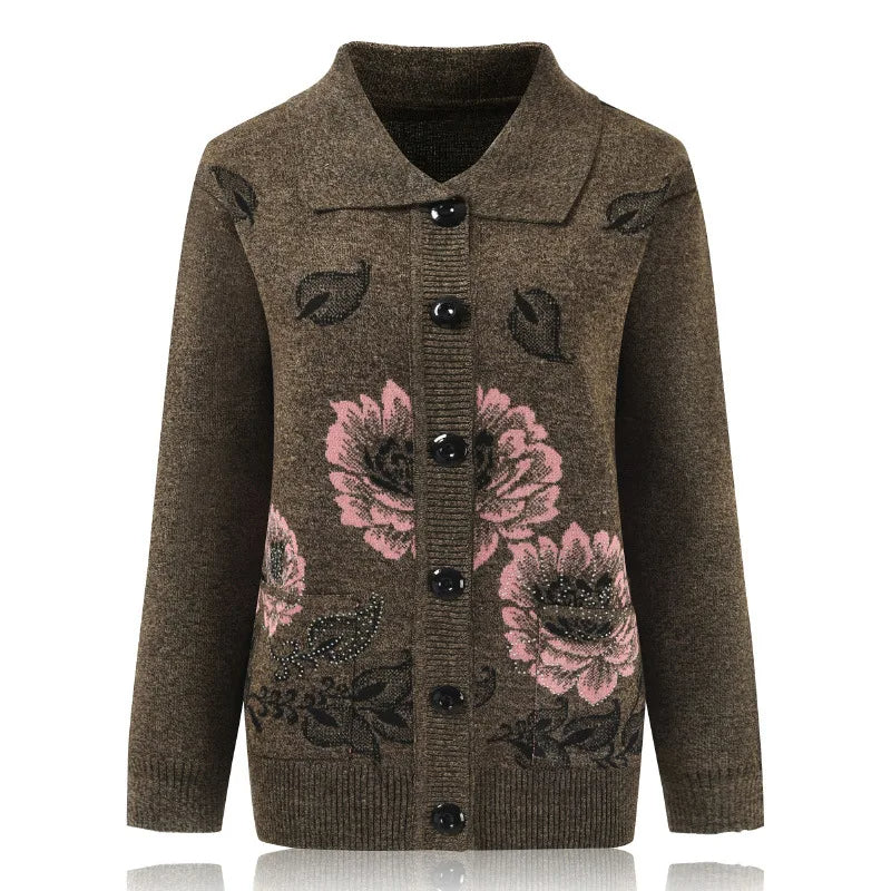 MW | MW – Eleganter V-Ausschnitt Pullover