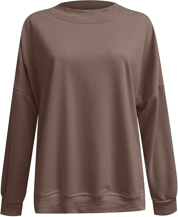 MW | Einfarbige Langarm-Pullover