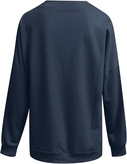 MW | Einfarbige Langarm-Pullover