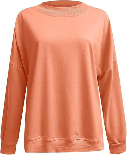 MW | Einfarbige Langarm-Pullover
