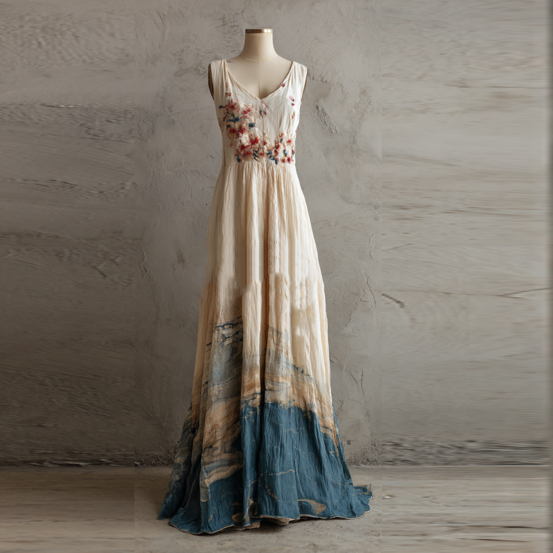 Wunderschön gefertigte Kleid