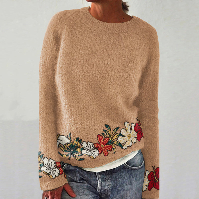 Anmutig gestaltete Strickjacke