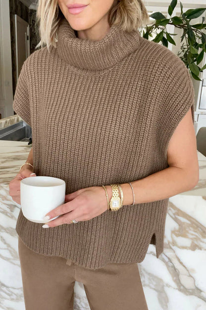 Carolina® | Casual Solid Color Turtleneck Sweaters (3 Colors)