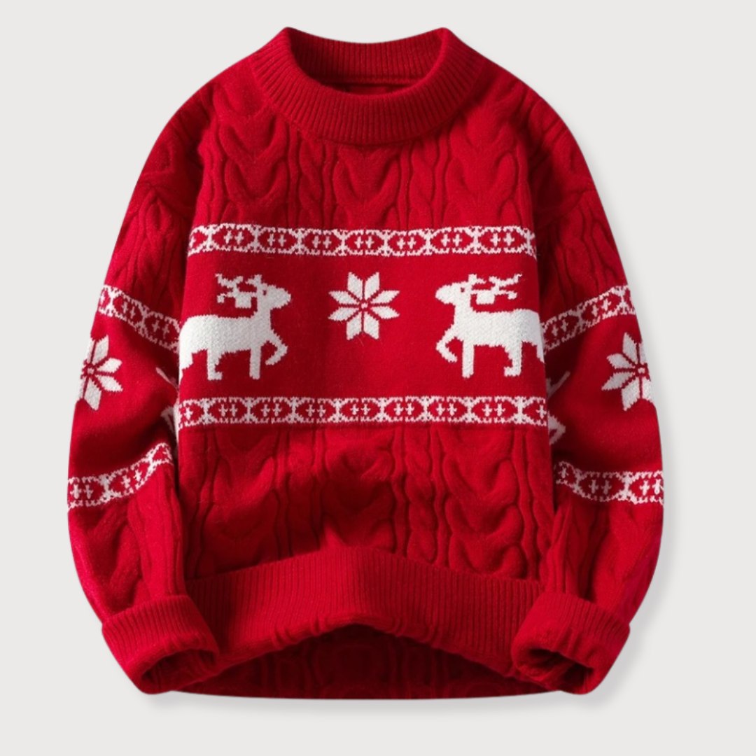 Zeitloser Vintage-Stil Pullover