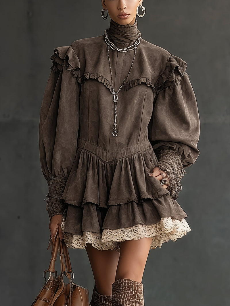 Klassische Vintage Kleid