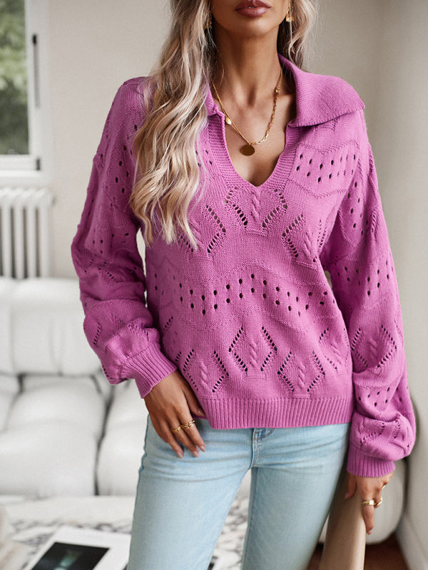 Zeitloser Vintage-Stil Pullover