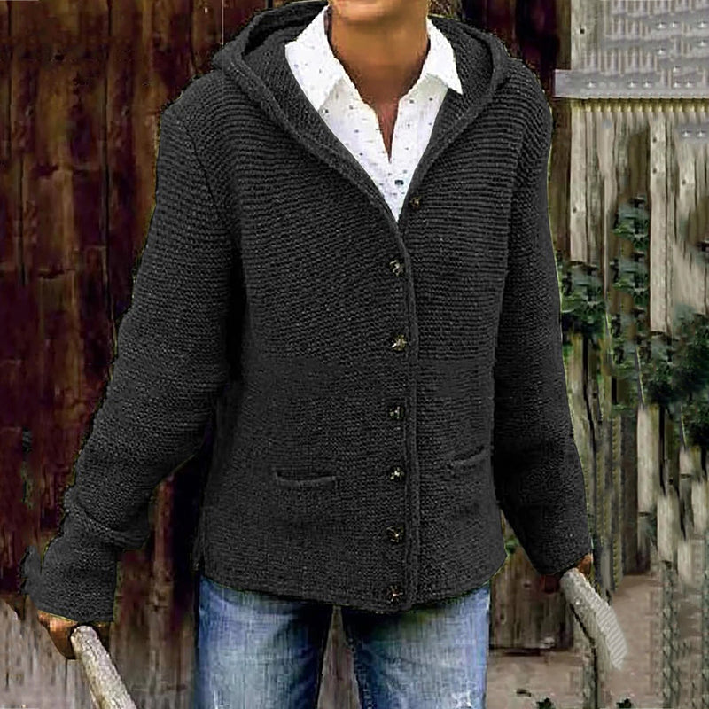 Zeitloser Vintage-Stil Strickjacke