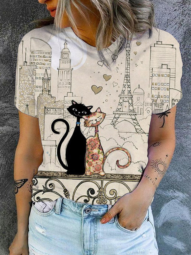Klassisch gestaltete T-Shirt