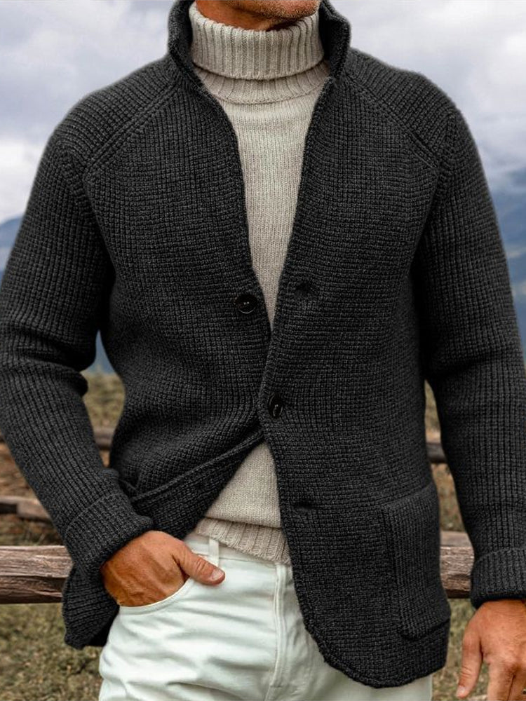 Klassische Vintage Strickjacke