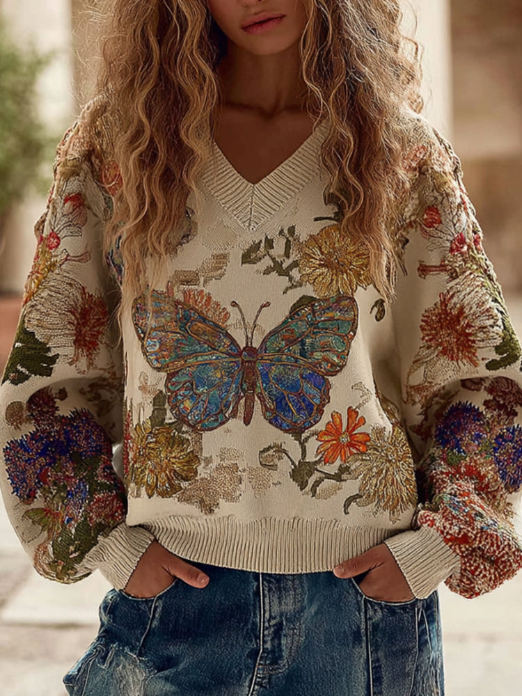 Klassische Vintage Pullover